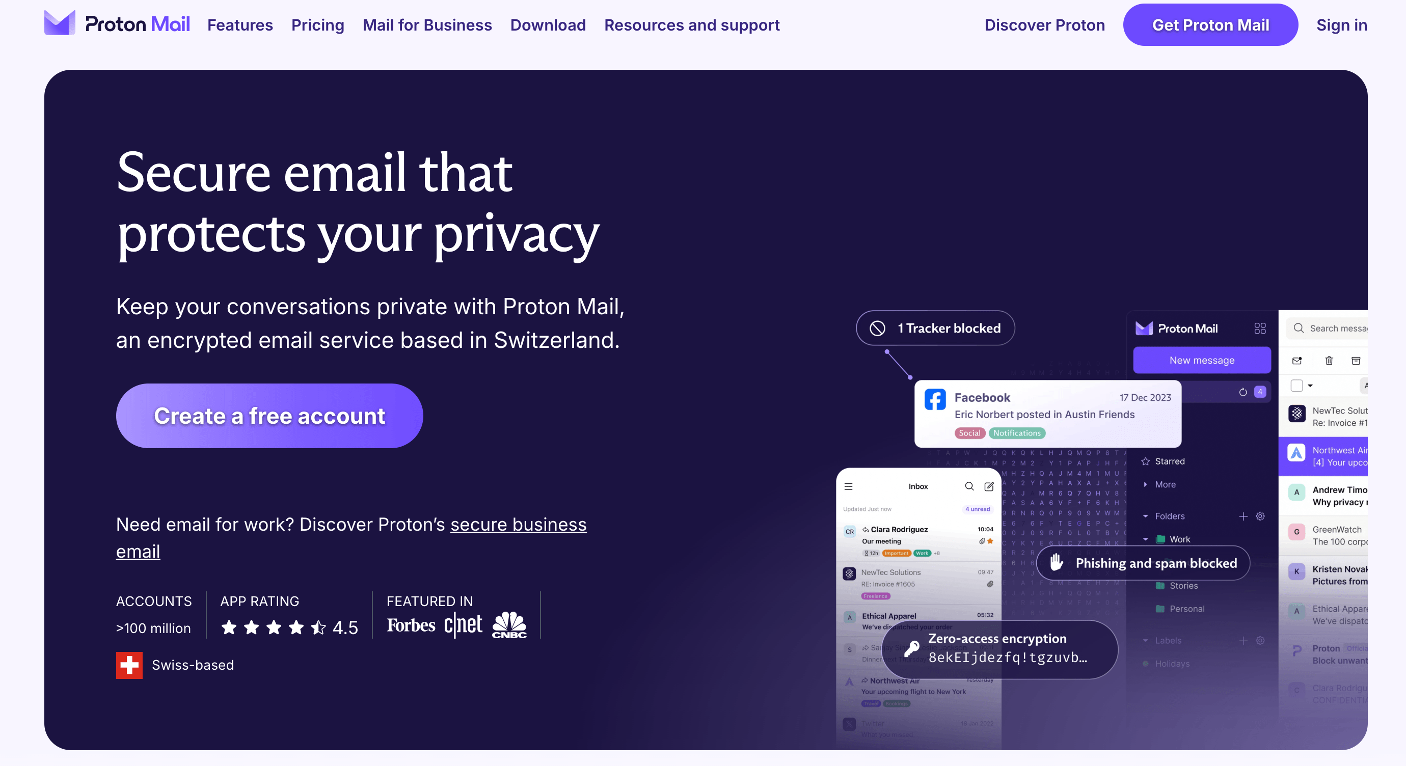 Електронна пошта ProtonMail