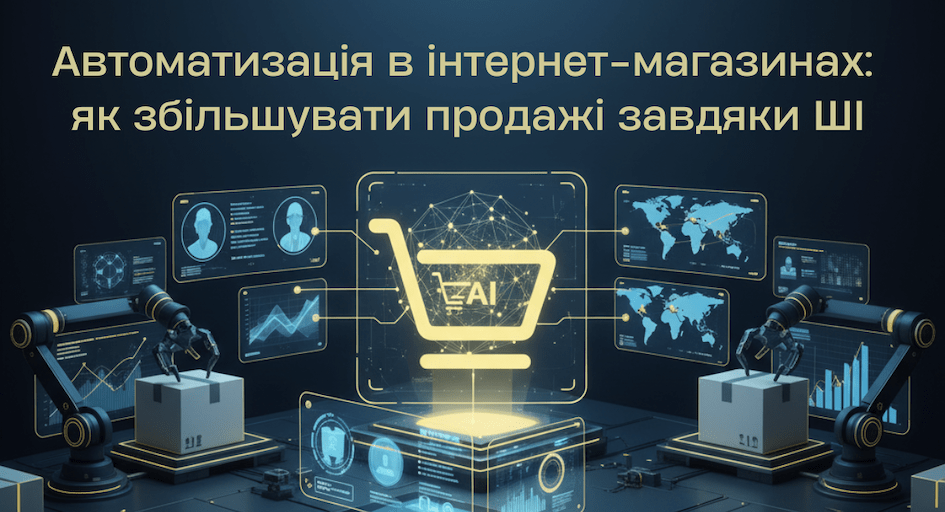 Automation of online stores using ai